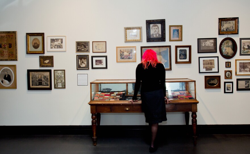 The Morbid Anatomy Museum's "Art of Mourning" exhibition includes post-mortem photography, spirit photography and death masks.
