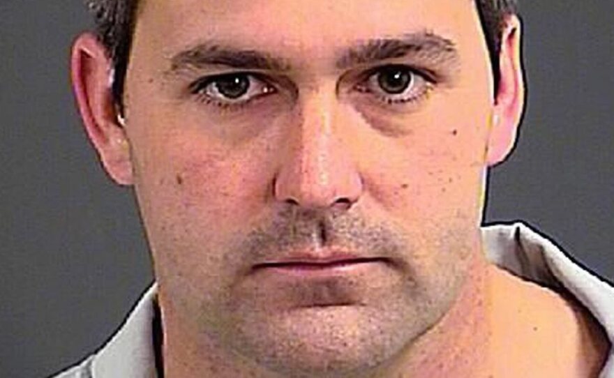 A handout booking photo issued by the Charleston County Sheriff's Office shows North Charleston police officer Michael Thomas Slager, 33, who faces a murder charge in the death of Walter Scott.