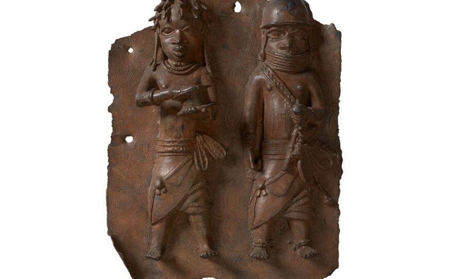 A work known as Oku'Oba (Oba's Emissary) from the Horniman Museum's collection is pictured.