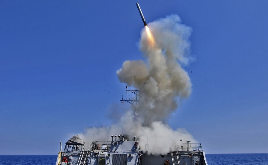Some Republican lawmakers hope President Obama sends arms to Syria's rebels — and cruise missiles after Syrian military targets.