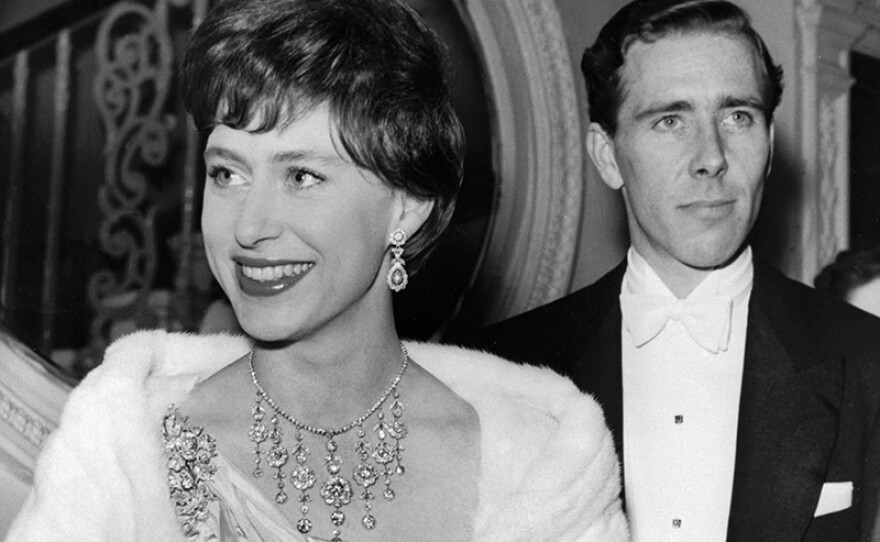 Princess Margaret and Lord Snowdon at the Opera House in London, 1960.