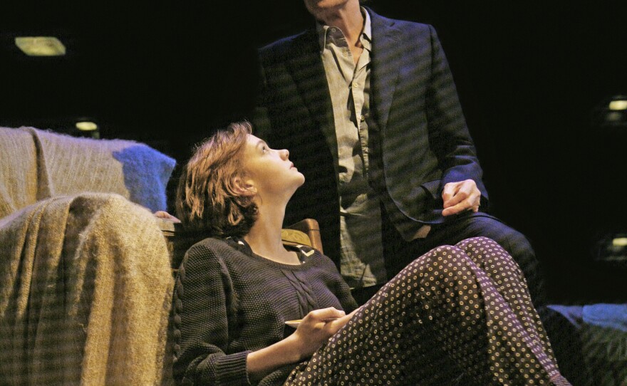 Carey Mulligan, who also stars in <em>Skylight,</em> says Hare draws the humanity out of his characters.