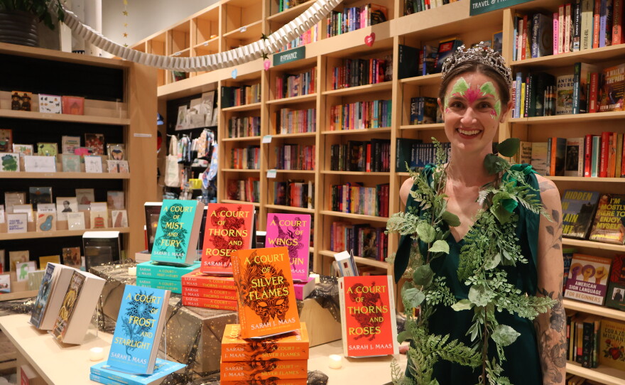 Politics and Prose event organizer Nicole Davidow said Monday's event is the first midnight release party that she has put together for the bookstore. The event was attended by about 70 fans.