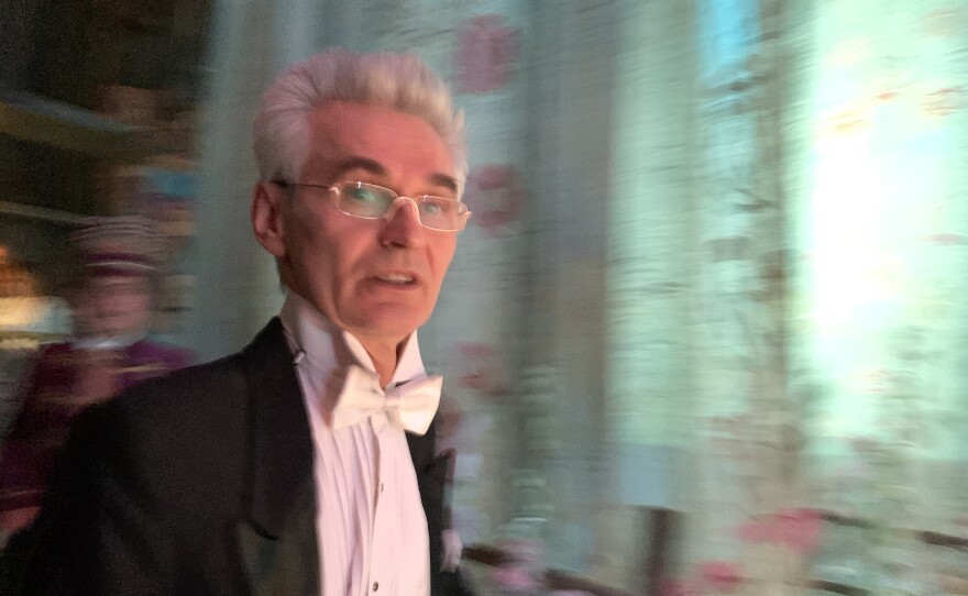 Herman Makarenko, lead conductor for the National Opera of Ukraine.