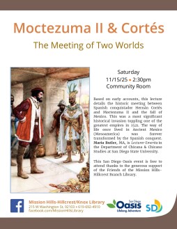 'Cortes and Moctezuma II: The Meeting of Two Worlds with Maria Butler'