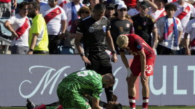 More than one-third of 2026 World Cup matches are at high risk for dangerously hot, humid conditions, NPR found. In June 2024, assistant referee Humberto Panjoj fainted during a Copa América professional soccer match in Kansas City, Kan., which is near Kansas City, Mo., one of the host cities for this summer's tournament.