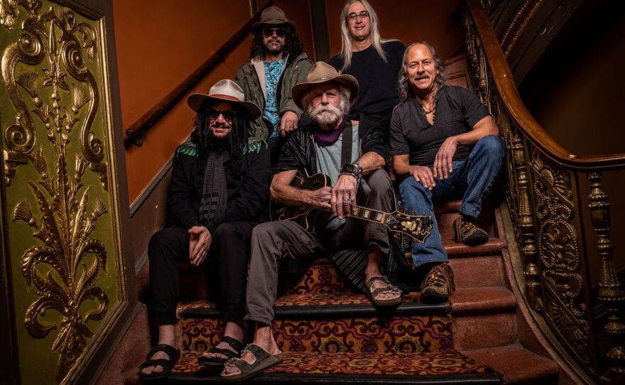 Don Was (bottom left) joined the group Wolf Bros in 2018 at the invitation of Bob Weir (center), who was looking for a more intimate format to perform the music he'd co-created with the Grateful Dead.