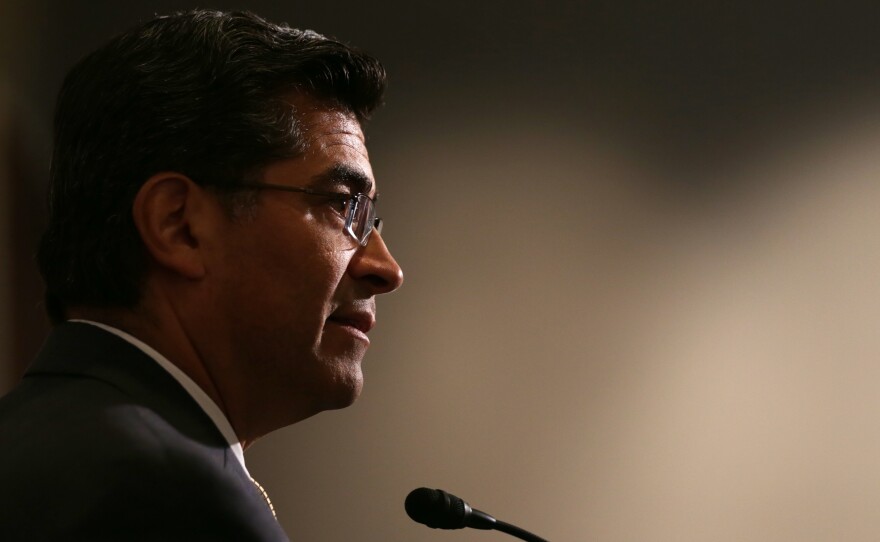 Xavier Becerra, pictured here in 2013, the attorney general of California, alleges that employees engaged in "widespread corruption."