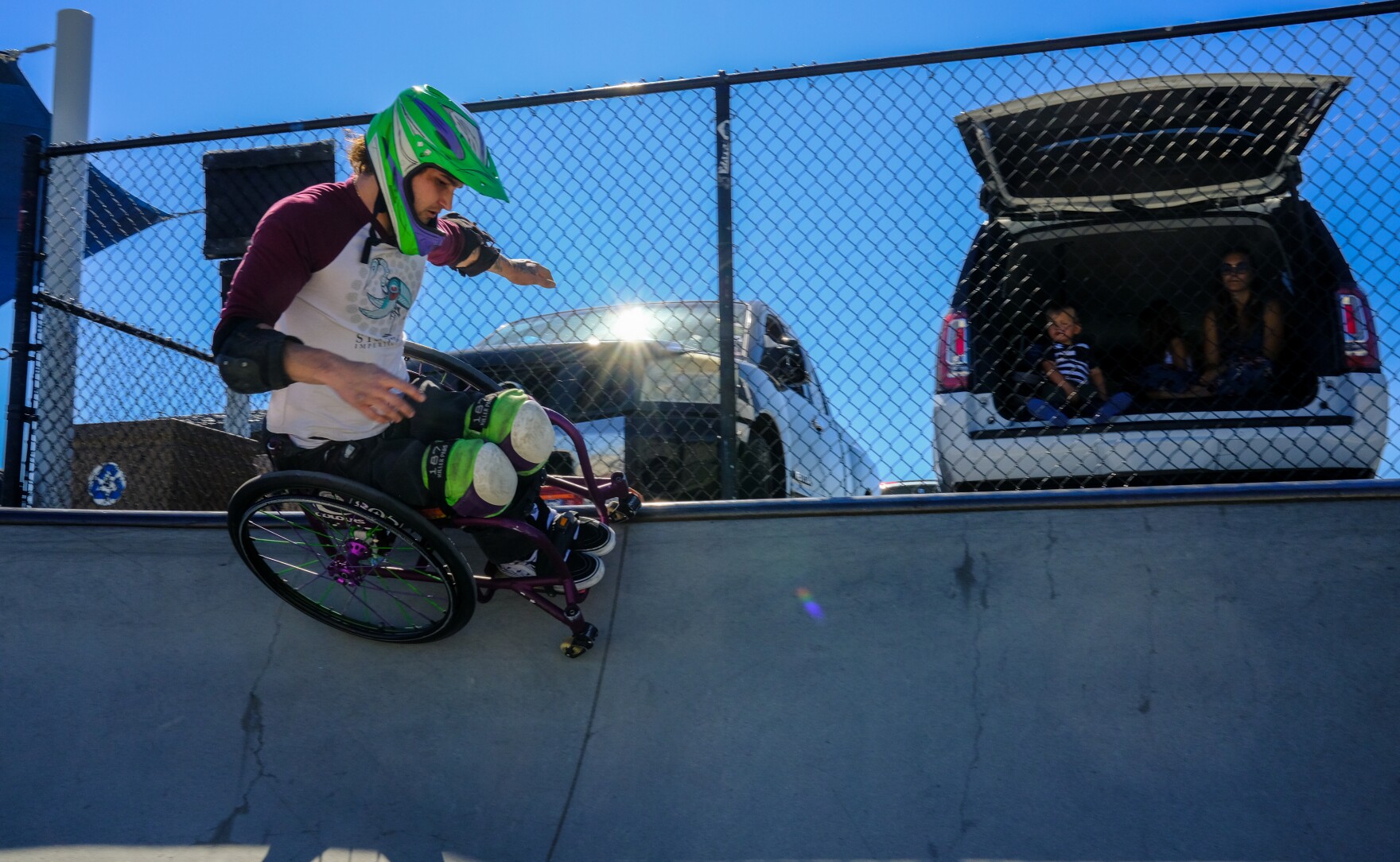 Extreme Wheelchair Skating In The Works For Fallbrook Skate Park KPBS Public Media