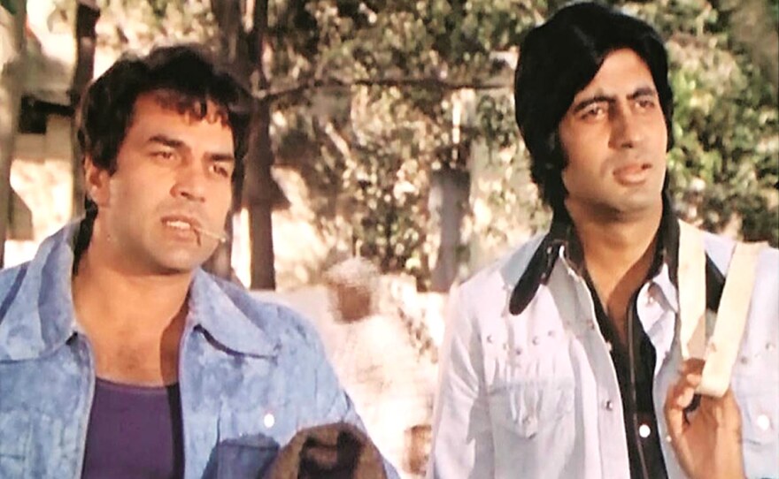 "Sholay" (1975) is often cited as the best example of Bollywood filmmaking.