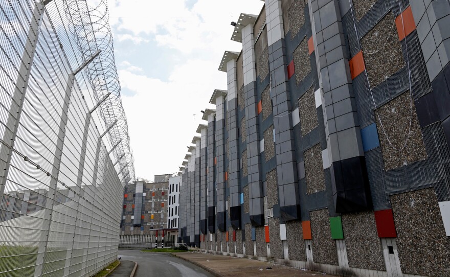 Cherif Kouachi, one of the brothers responsible for the Charlie Hebdo attacks, spent 20 months in Fleury-Merogis prison just outside Paris, where he crossed paths with a radical imam with ties to Osama bin Laden.This photo shows the men's building in May 2014.