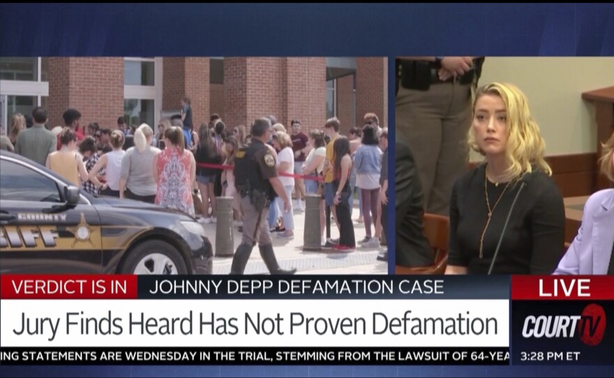 The defamation case, which was livestreamed, ultimately became a vehicle for the debate over who the public found more believable. It also played out on social media.