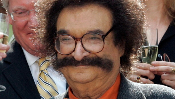 Film critic Gene Shalit is seen during a toast with Today show cast and crew at the end of Katie Couric's final show on May 31, 2006, in New York.