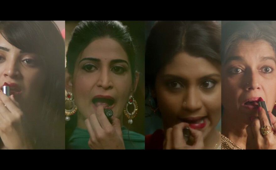 The inner lives of four women from different walks of life in India are explored in Lipstick Under My Burka.