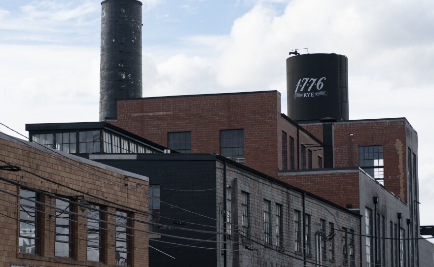 The James E. Pepper Distillery.