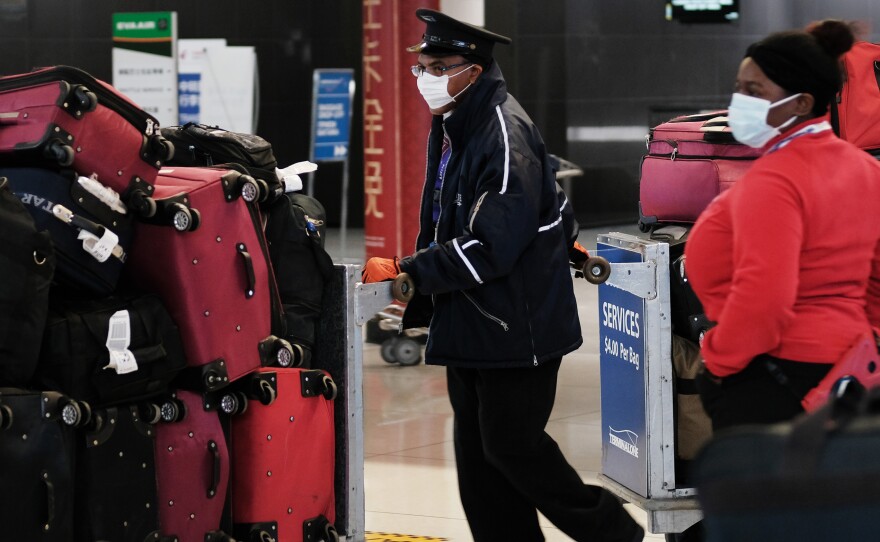 A poll finds most Americans are not changing their travel plans because of the coronavirus outbreak.