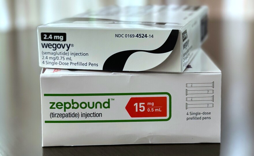 Wegovy and Zepbound are GLP-1 weight loss treatments. They are available by prescription.