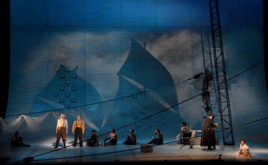 Robert Brill's set design for "Moby-Dick."
