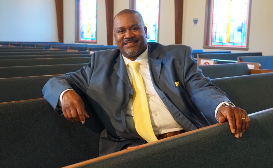 Rev. Rodrick Burton has been discussing the importance of vaccines during Bible Study and Sunday Services at his predominantly Black church.