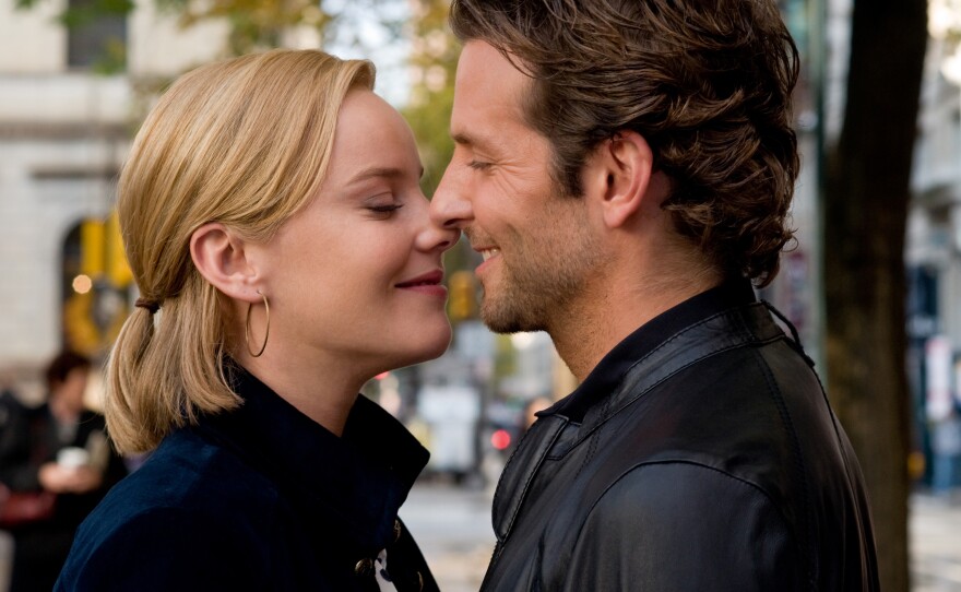 Abbie Cornish and Bradley Cooper star in "Limitless."
