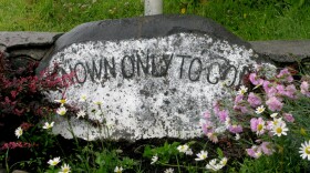 A monument in Seaside, Ore., stands in remembrance of three unknown sailors who washed up on shore on Apr. 25, 1865.