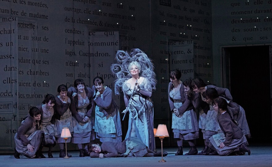 Jessica Pratt as the Fairy Godmother in GREAT PERFORMANCES AT THE MET "Cinderella." 