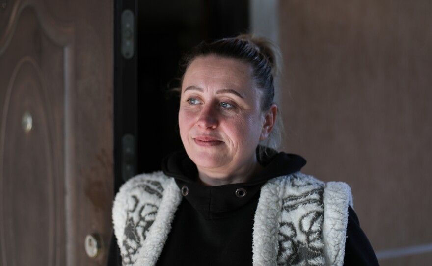 Tetiana Protsek has an 18-year-old son in his first year of studying engineering at a military university in Kharkiv, another city that has been pounded by Russian forces.