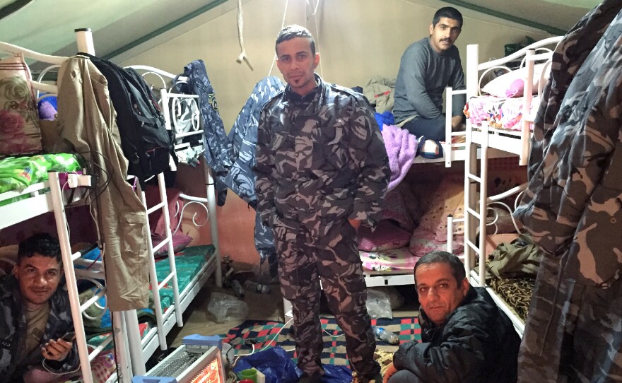 More than 4,000 officers of Nineveh Province security force are based in an isolated training camp in northern Iraq. Their aim is retaking ISIS-controlled Mosul, Iraq's second largest city.