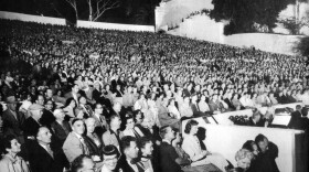Crowds filled the Starlight Bowl, home to Starlight Theatre, in the 1950s. 