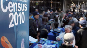 Census workers inform ethnic Russians of the upcoming census count in New York City's Brighton Beach neighborhood.