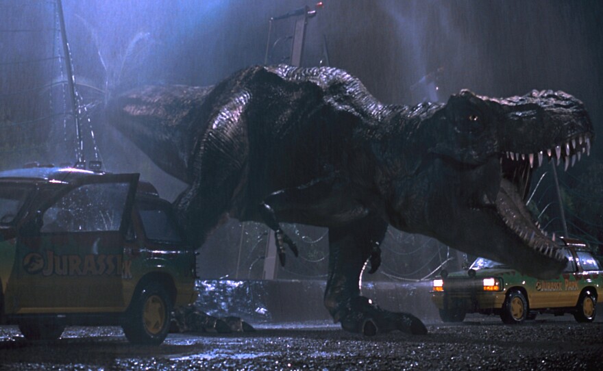 A single trumpet from a baby elephant at the San Francisco Zoo was used for every single <em>T. Rex</em> roar in <em>Jurassic Park</em>.
