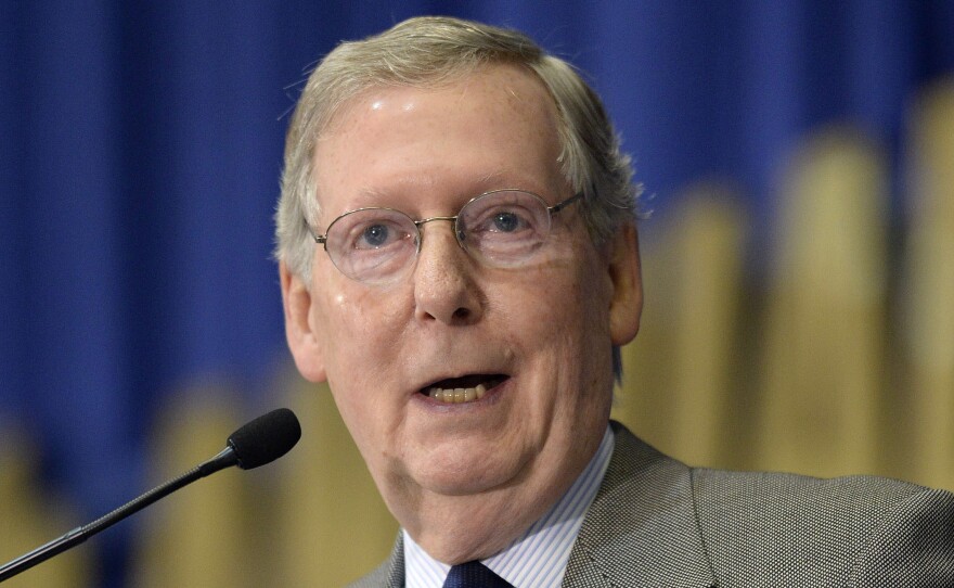 Senate Minority Leader Mitch McConnell, R-Ky.