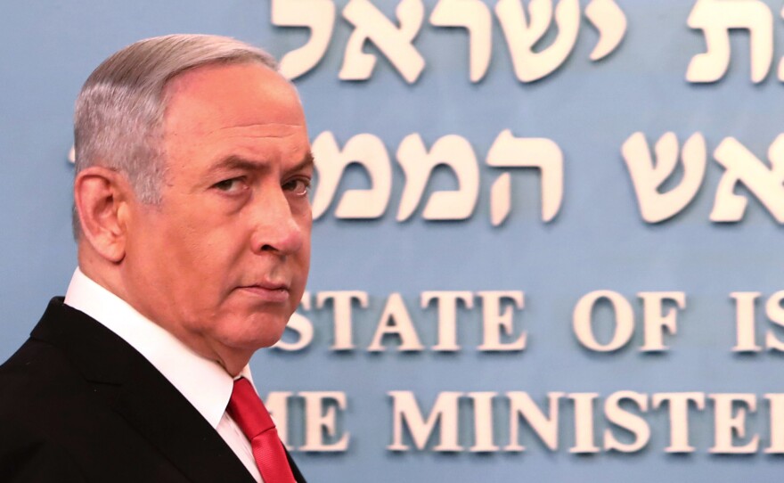 Israel's Supreme Court convened Sunday to decide whether Prime Minster Benjamin Netanyahu should be barred from leading a unity government as he faces corruption charges.