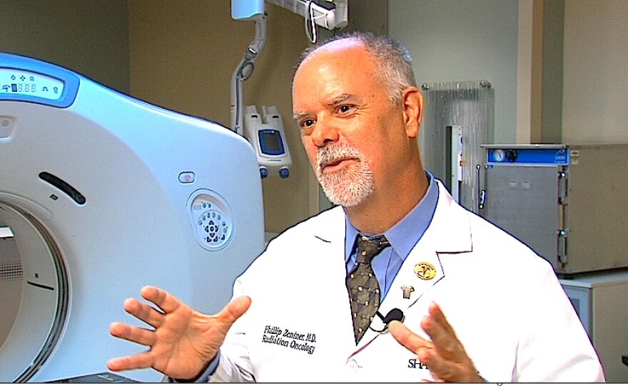 Sharp Healthcare radiation oncologist Phillip Zentner is shown, Nov. 4, 2015.