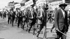 The Great Depression struck the final blow against Prohibition. Here, marchers in Detroit bear signs reading, "Beer for Taxation, Jobs for Millions" ca. 1930. 