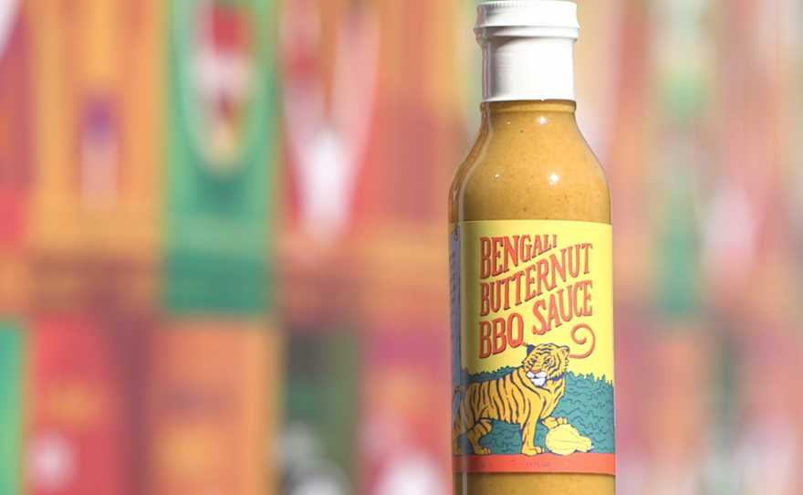 The barbecue sauce concocted with the help of Watson contains a dozen ingredients.