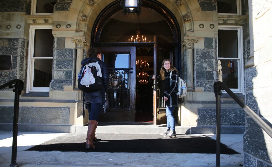 Margie Fuchs, a senior English major at Georgetown University, is still deciding her after-college plans.