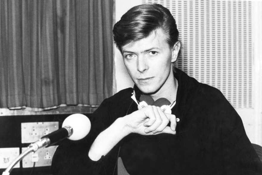 David Bowie turns Radio 1 disc jockey on Sunday, May 20, 1979.