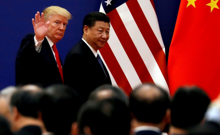 President Trump is due to meet with Chinese leader Xi Jinping in Japan this weekend, raising hopes the two leaders might call a truce in their trade war. The White House has downplayed expectations of a deal.