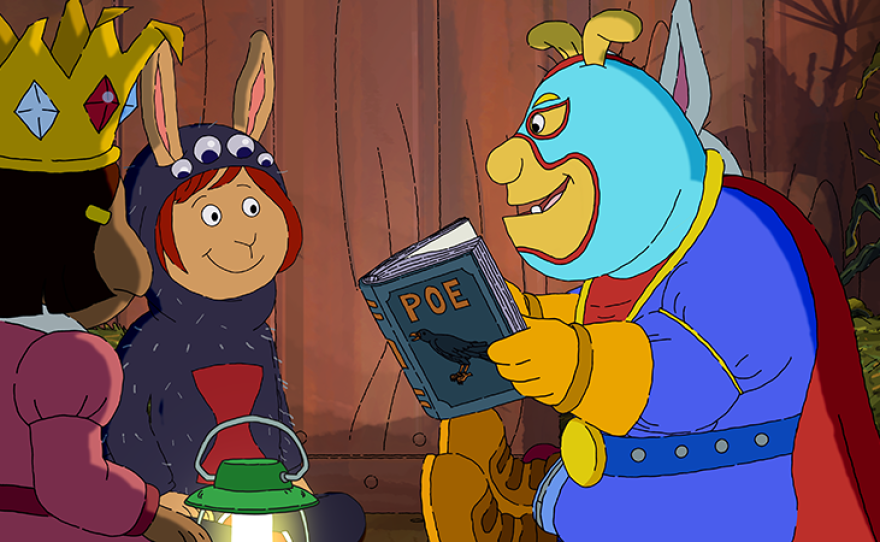 A promotional still from "Arthur and the Haunted Tree House."