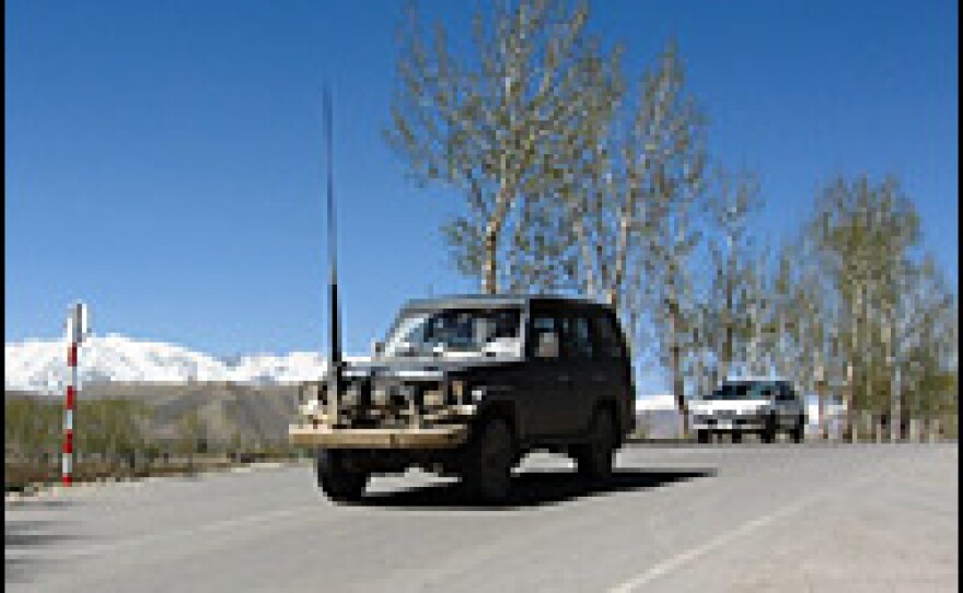 Of all the roads in Afghanistan's mountainous Bamiyan province, only one mile is paved. Roads are one of the country's greatest development challenges.