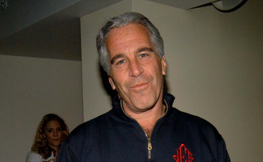 Federal prosecutors announced charges of sex trafficking against wealthy financier Jeffrey Epstein on Monday. Epstein is seen here in 2005.