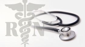 A stethoscope is pictured in this undated image.