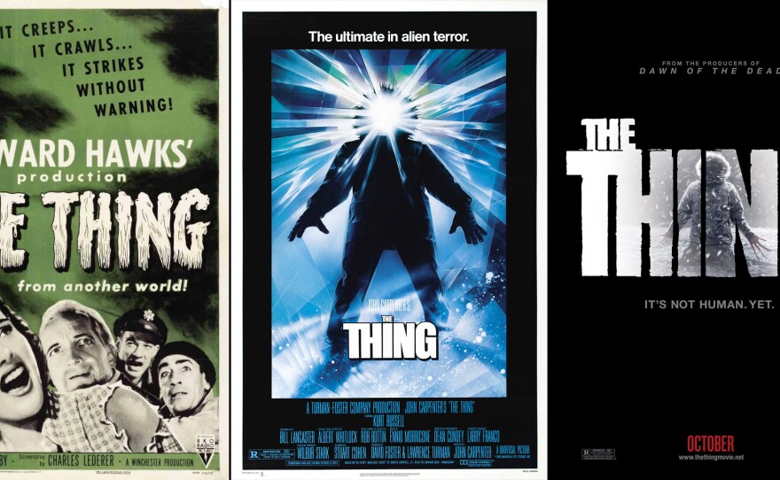 "The Thing" has been revisited 3 times.