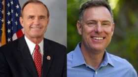 Brian Bilbray (L) and Scott Peters