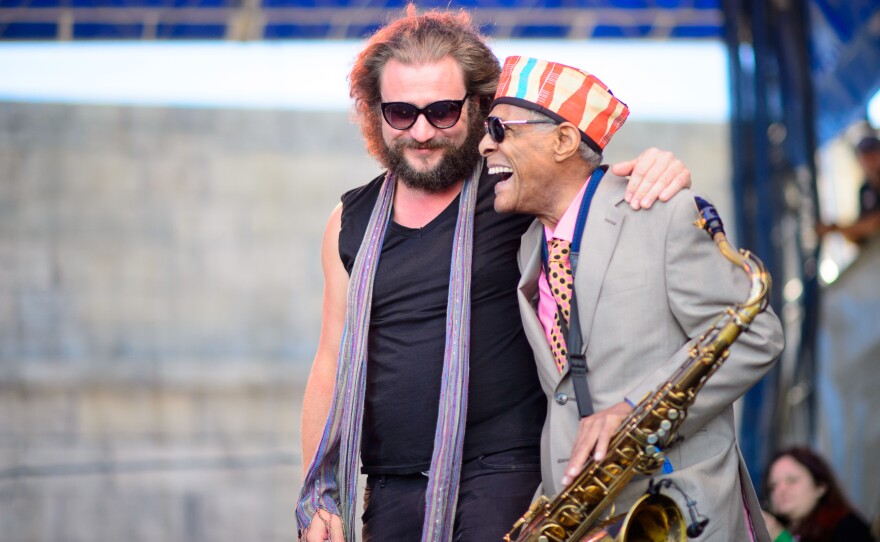Jim James and Preservation Hall Jazz Band.