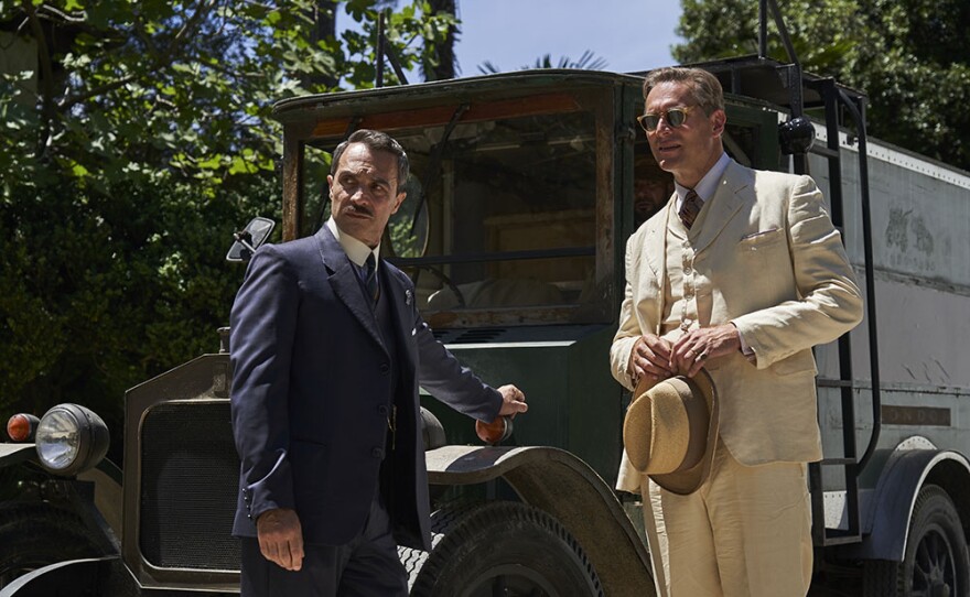 Cecil Ainsworth (MARK UMBERS) and Signor Danioni (PASQUALE ESPOSITO)