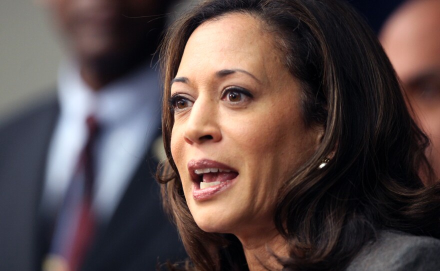 California Attorney General Kamala Harris