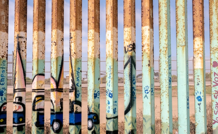 Border Wall Fence Tijuana