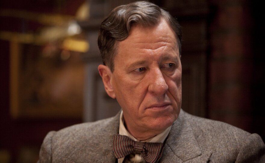 Geoffrey Rush as Lionel Logue in "The King's Speech."